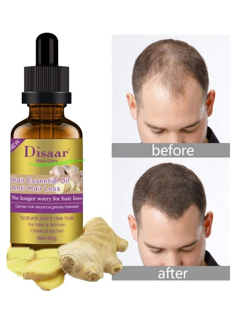 Disaar - Disaar Anti Hair Loss & Hair Growth Shampoo,Oil & Derma Roller Hair Care Kit 3Pcs - Image 1