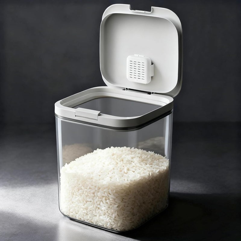 LivLab Flour Container 20LBS - 10 L /10.5 QT /10 KG - Rice Container Storage Food Grain Container Bins Household for Kitchen Pantry Organization (11L) - Image 1