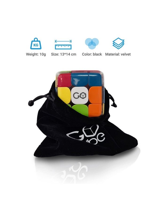 GoCube GoCube Speed Cube Carrying Pouch - 13X14cm Durable Quality Carrying Pouch for Your Smart Cube Puzzle  - Image 2