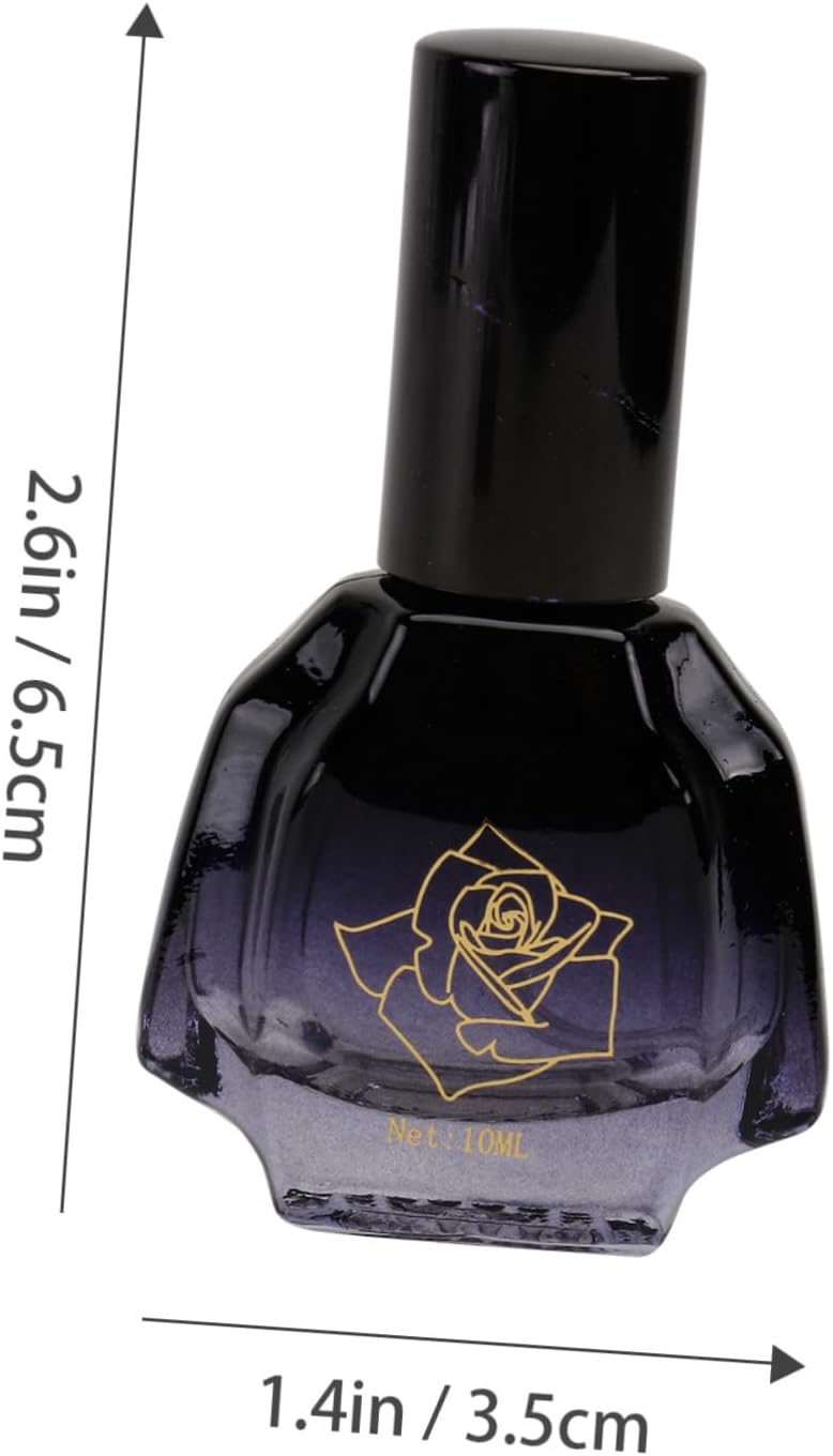5 زجاجات رش عطور قابلة لإعادة التعبئة، سوداء اللون، بتقنية رذاذ ناعم، للاستخدام أثناء السفر والعناية الشخصية - Image 2