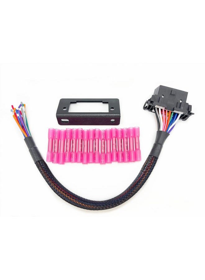 MITOB OBD2 J1962 Female to Open Pigtail Cable Bracket OBDii Port Replacement Cable 1ft/30cm - Image 5