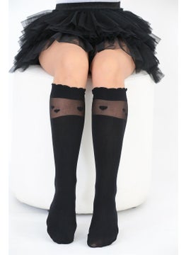 DayMod Love Kids Knee High Socks Black  - Image 1