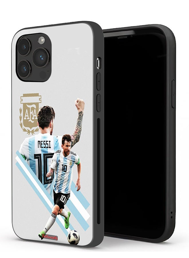 Tolwak Apple iPhone 13 Pro Max Protective Case Leo Messi Art - Image 1