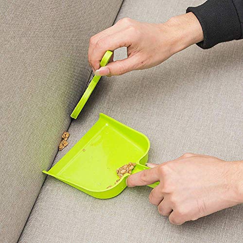Homfine Mini Dustpan Supdi with Brush Broom Set for Multipurpose Cleaning Drawer Cleaner, Laptops, Keyboards, Dining Table, Car Seats, Carpets (1 Set) - Image 2