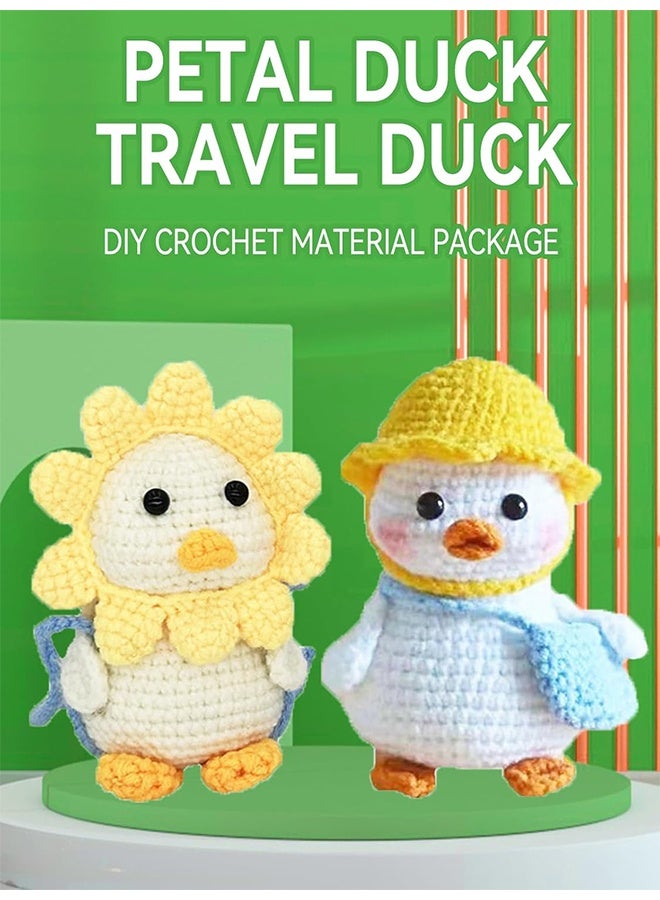 Quantum Crochet Kit, Duck Crochet Animal Kits, Beginner DIY Crochet Kit for Adults Kids - Image 5