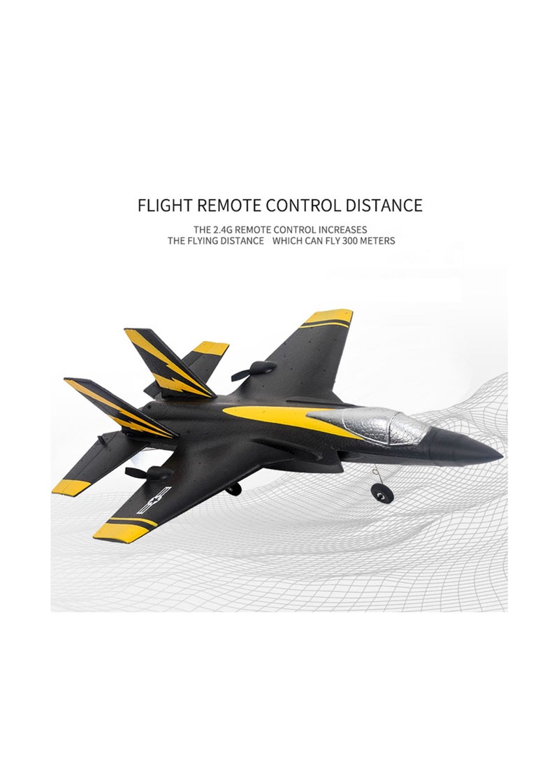 AROAQ RC Foam Aircraft Remote Control Airplane Foam Toys for Children F35II With Box Black  - Image 4