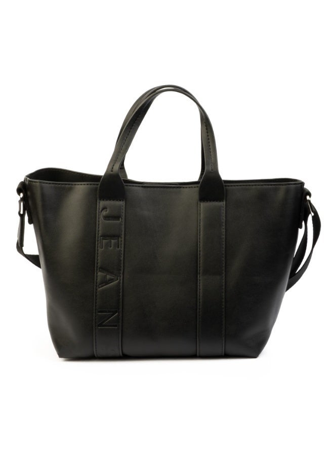 Hilfiger Denim Tommy Hilfiger Women’s Black Shoulder Handbag – Elegant Everyday Compact Bag - Image 3