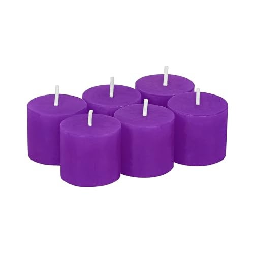 PROSPERRO LUMO by Parkash Candles Fragrance Votive Candle Set || Smokeless Scented || Aroma || Candles for Decoration || Wedding Decoration || Burns Upto 8 Hours | Pack of 6 | (Lavender) - Image 4