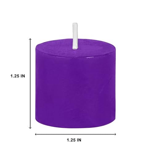 PROSPERRO LUMO by Parkash Candles Fragrance Votive Candle Set || Smokeless Scented || Aroma || Candles for Decoration || Wedding Decoration || Burns Upto 8 Hours | Pack of 6 | (Lavender) - Image 2