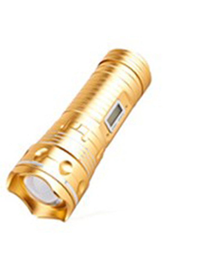 Direct Blue Fishing Lights Night Fishing Lights Dual Light Source Three Light Source Charging 9 Zoom-Color:Blue White Yellow Purple + Data Line + Fishing Box Bracket  - Image 1
