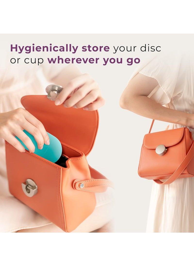 Feminy - Feminy Menstrual Cup with Silicone Sterilizer Cup Holder - Image 1