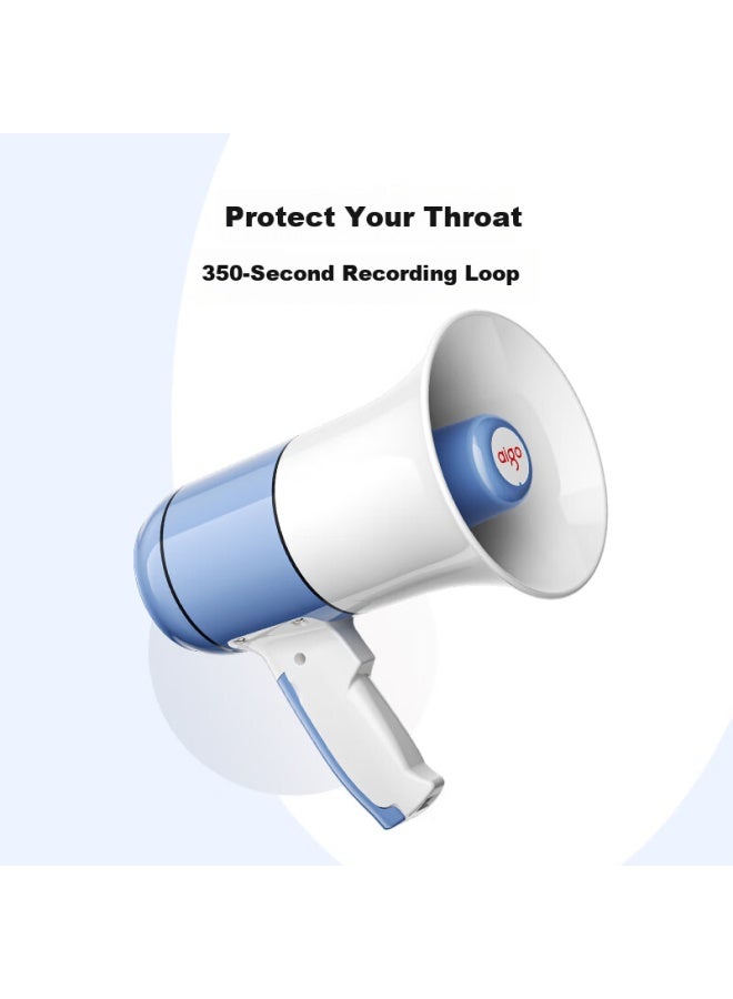 Patriots Pro Large Speaker Amplifier Megaphone Recorder Handheld Promotion Stall Vegetable Goods Caller Small Loudspeaker Rechargeable - Image 2
