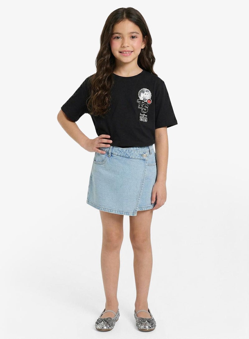 نيم ات تيشيرت أطفال بياقة دائرية - Image 1