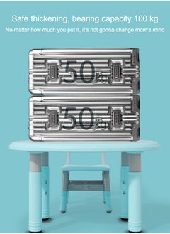 XIANGYU Peanut Shape Kids Desk And Chair Kid Adjust Adjustable Table Set  - Image 4