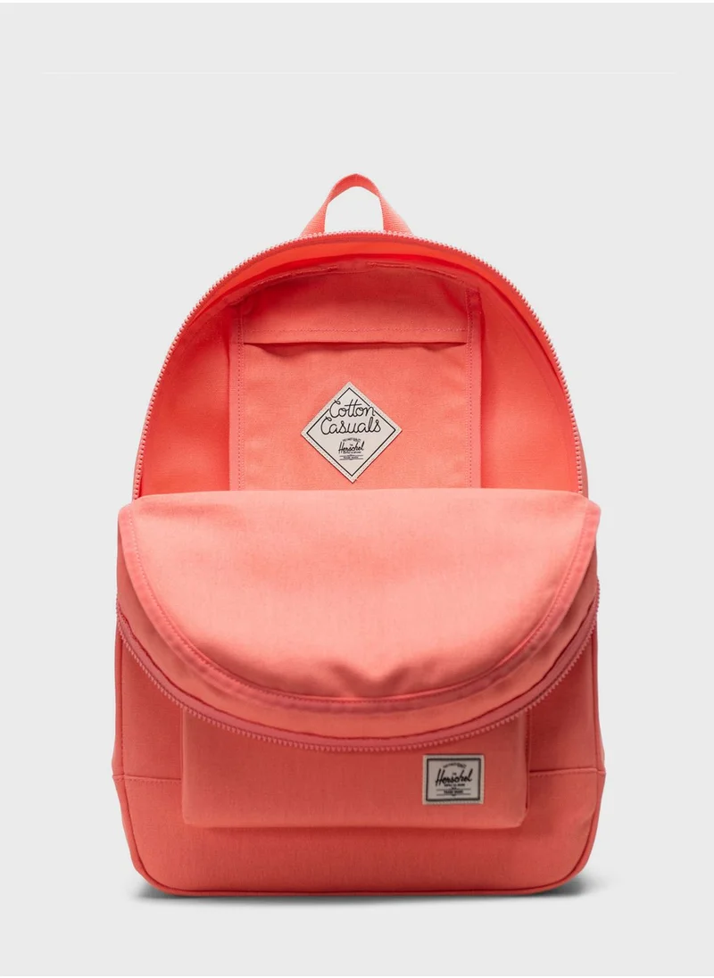 Herschel Logo Top Handle Zip Over Backpack