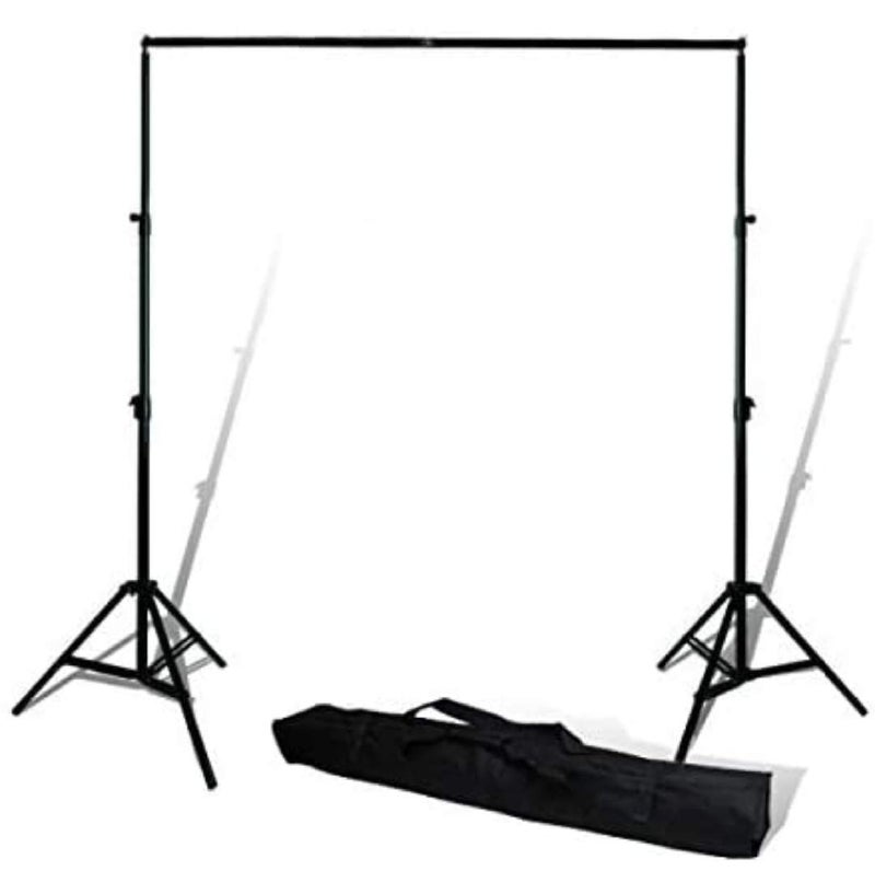 VTS Backdrop Stand Setup Photo Studio Screen Background for Indoor-Outdoor, Comercial, YouTube Photography (9 x 9ft. -5) - Image 2