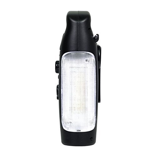 Kaito KA340 Solar Dynamo Hand Crank Rechargeable LED Camping Lantern for Emergency AM/FM/SW NOAA Weather Alert Solar Radio with Bluetooth, Flashlight, Phone Charger, MP3 Player & Siren (Green) - Image 4