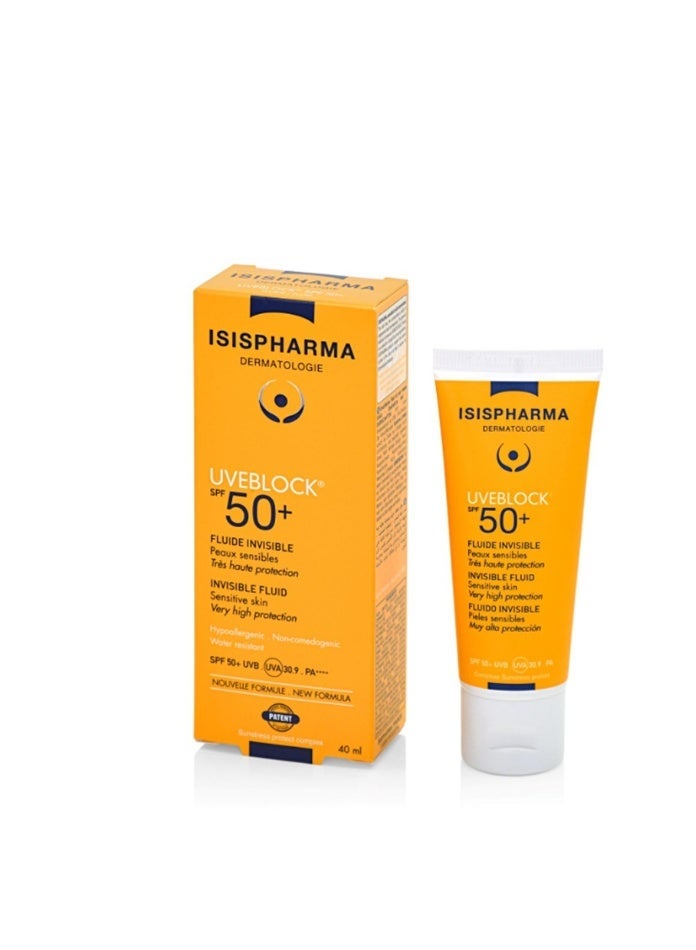ISIS PHARMA ISISPHARMA Uveblock SPF50+ Invisible Fluid 40ml - Image 2