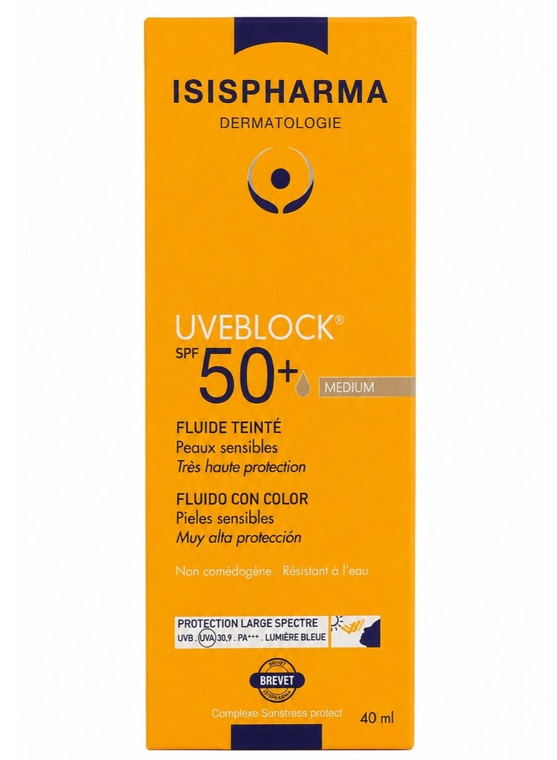 ISIS PHARMA ISISPHARMA Uveblock SPF50+ Invisible Fluid 40ml - Image 1