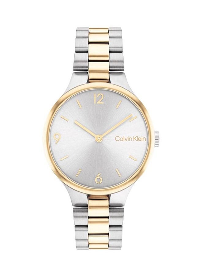 CALVIN KLEIN سوار مرتبط 32 ملم ساعة نسائية من الستانلس ستيل 25200132  - Image 1