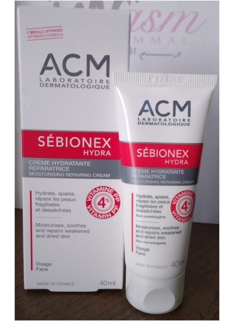 ACM Laboratoire dermatologique Sebionex Hydra Moisturising Repairing Cream 40ml  - Image 1