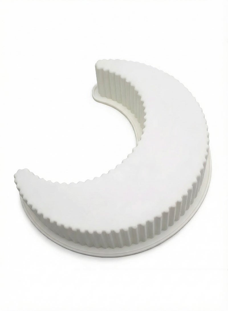 قالب كيك سيليكون ثلاثي الأبعاد للمطبخ والتحضير (206 جم) | لكيكات/خبز/بيتزا كبيرة الحجم - Image 1