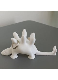 Internos Design Set of 2 Stegosaurus Cute Dinosaur Ring Strap  - Image 2