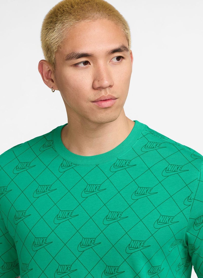Nike All-Over Printed Seasonal Club T-Shirt - Image 3