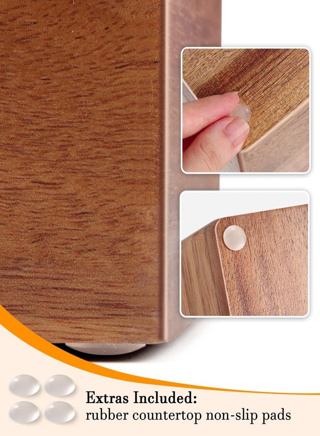 SWKHDKX Paper Towel Holder Countertop, Wooden Napkin Dispenser for Bathroom Kitchen, C-Fold, Z-Fold, Trifold Hand Paper Towel Holder Dispenser - Image 3
