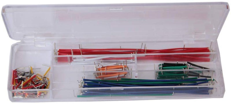 REES52 SOLDERLESS EXPERIMENT PLUG-IN BREADBOARD KIT WITH PRE-FORMED SOLID JUMPER WIRES FOR PROTO-TYPING CIRCUIT/ARDUINO (830 TIE-POINTS) - Image 3