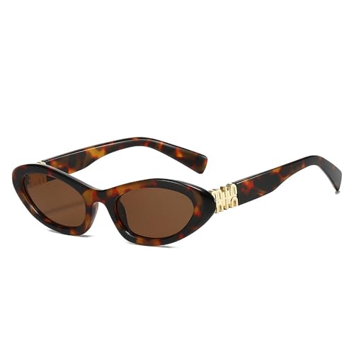 AICase Bruno Merch Mars Peso Gifts Pluma Retro Oval Sunglasses for Women Men Small 90s Sun Glasses Trendy Round Shades Cute Miu Designer Sunnies UV400 Protection - Image 1
