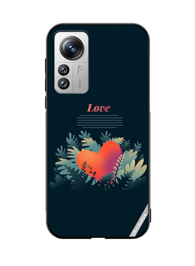 Protective Case Cover For Xiaomi 12X Love Design Multicolour
