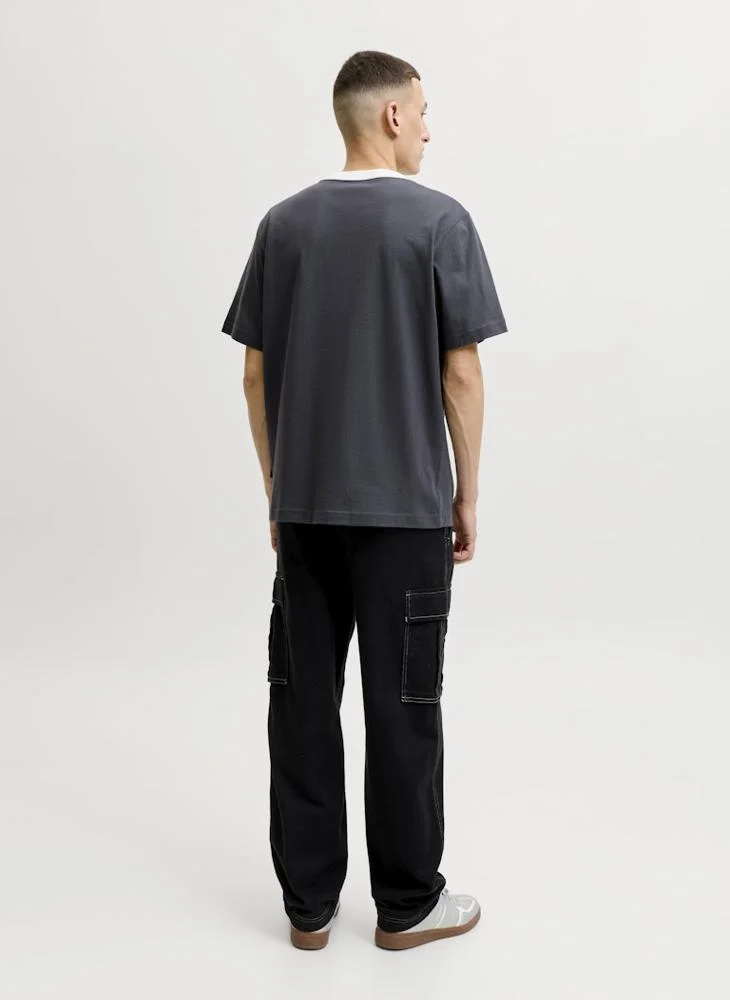 JACK & JONES Logo Crew Neck T-Shirt