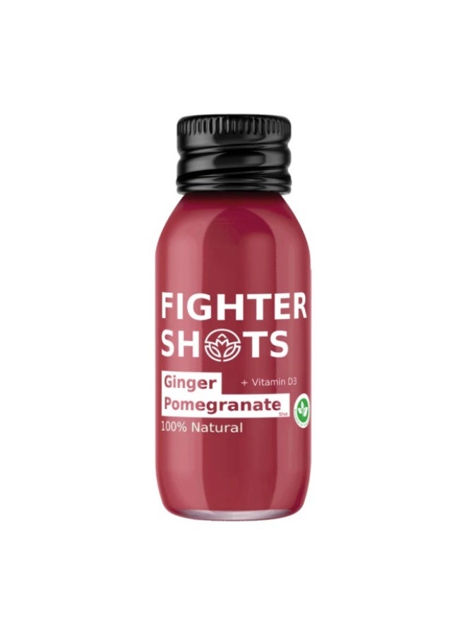 Ginger Shot, Pomegranate - 60ml, UK