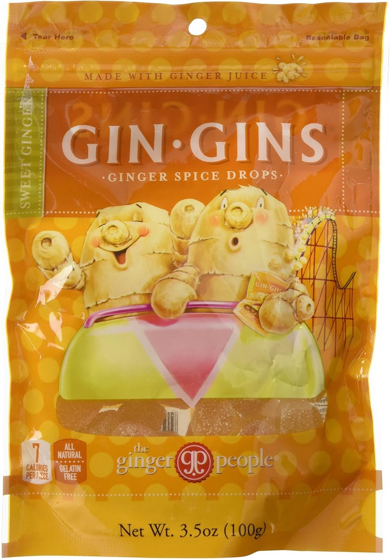 The Ginger People Gin Gins Ginger Spice Drops - Image 1