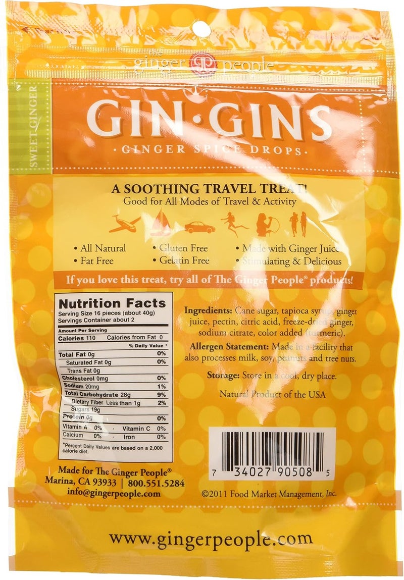 The Ginger People Gin Gins Ginger Spice Drops - Image 4