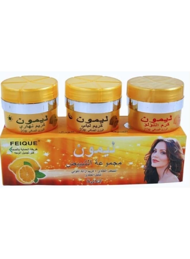 Triple Lemon Whitening Cream 3*20 grams