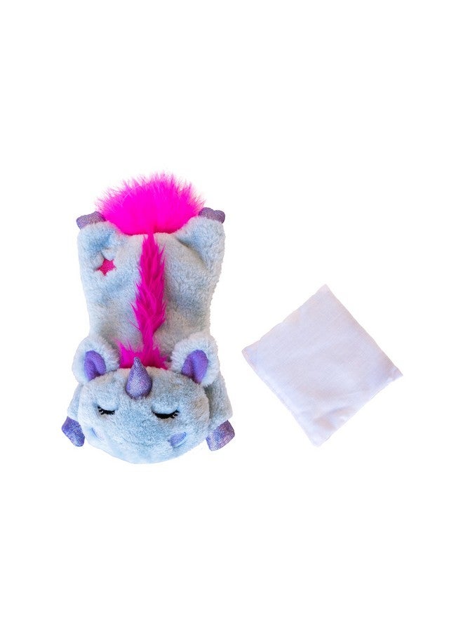 Catstages Cuddle Pal Unicorn Soothing Plush Purple Cat Toy - Image 1