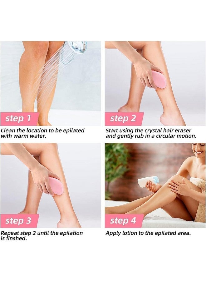 Twistzy Painless Crystal Hair Eraser for Women & Men - Nano Crystal Hair Remover for Arms, Legs, Back (unisex) - Image 5