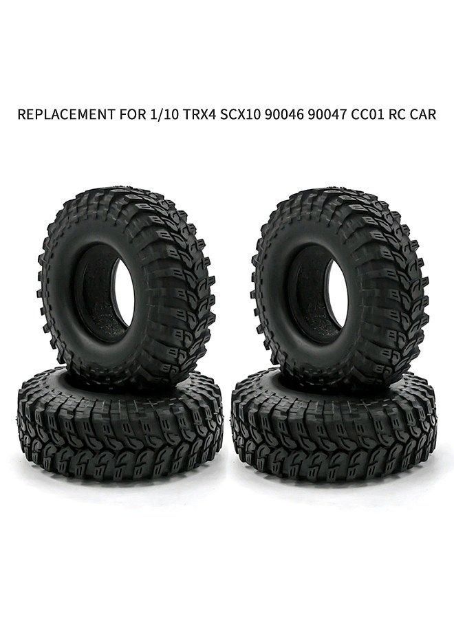 RC Crawler Rubber Tires RC Car Tires 1.9inch 4pcs Replacement for 1/10 TRX4 SCX10 90046 90047 CC01 RC Car - Image 5