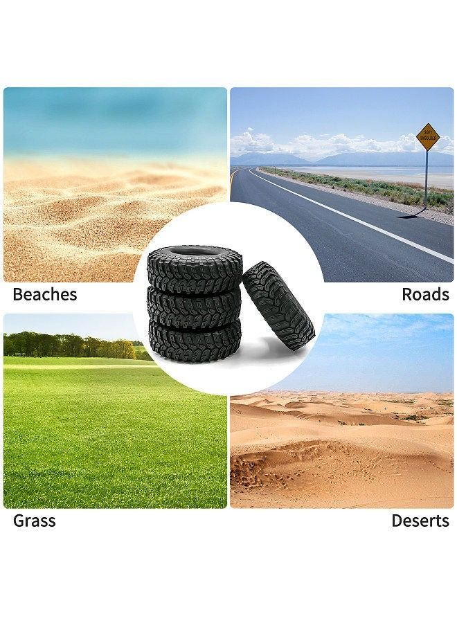 RC Crawler Rubber Tires RC Car Tires 1.9inch 4pcs Replacement for 1/10 TRX4 SCX10 90046 90047 CC01 RC Car - Image 2