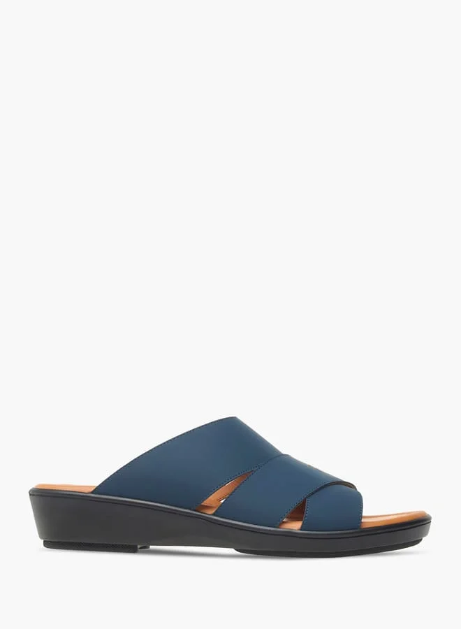 Men Solid Slip-On Arabic Sandals