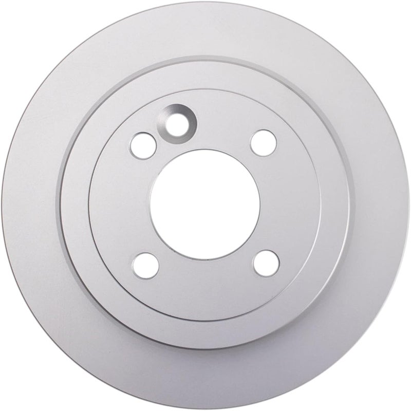 TRQ Rear Brake Rotors Set Solid Premium G-Coated Compatible with 2002-2006 Mini Cooper - Image 5