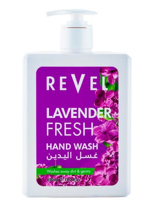 Revel Lavender Fresh Hand Wash 450ml, Hydrates Skin, Feeling Fresh, Soft & Smooth, Long Lasting, 24h Freshness, Daily Use, Washes - pzsku/Z4341CB52BC21B8C9E6ADZ/45/1746406425/93bc8c81-bf1d-4164-86af-0ef954c60177