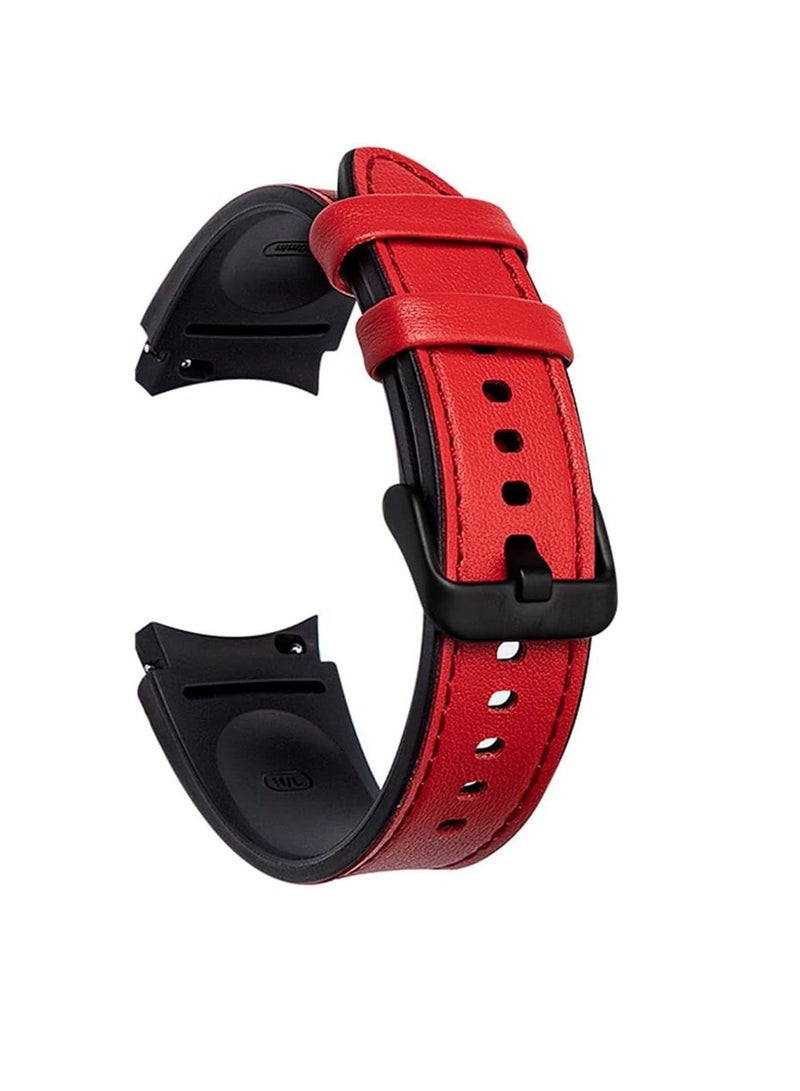 Leather  iBAND Watch 5/6/7 Sweatproof Wristband Strap - Image 2