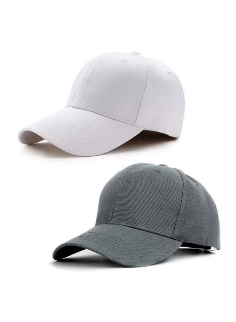 GoodBuy Bundle of 2 Summer Baseball sports Cap hat 