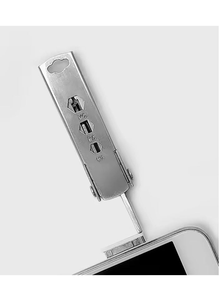 Samu Pin Key sim card，Sim Card Removal Tool muitl purpose tool，Stainless steel multifunctional tool  - Image 2