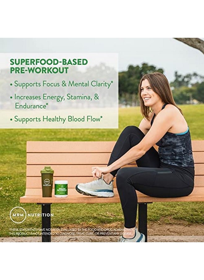 MRM Nutrition Organic Pre-Workout Powder | Island Fusion Flavored | Superfoods + 150mg Natural Caffeine + adaptogens | Clean Energy + Focus| Healthy Blood Flow | Vegan + Non-GMO | 20 Servings - pzsku/Z4341EF01D56435DD7F72Z/45/_/1739863939/bb5a376e-595f-4e46-8933-7e8156c76a82