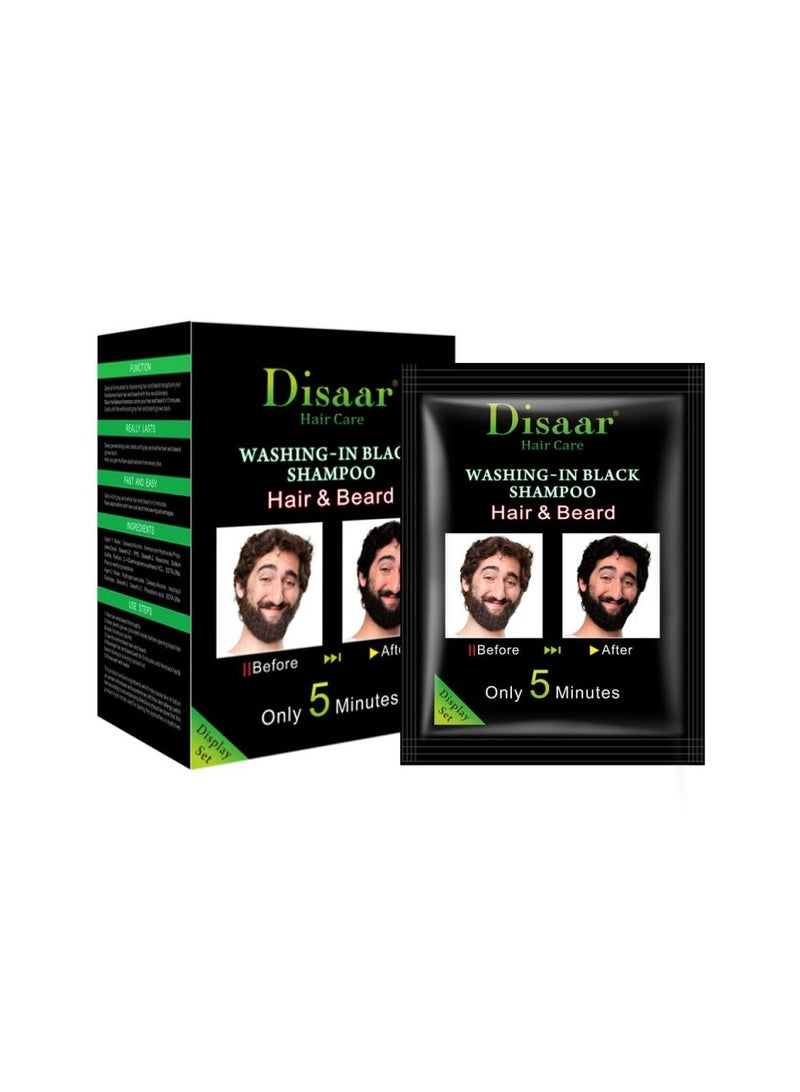 Disaar Hair Care Washing-In Black Shampoo Hair & Beard