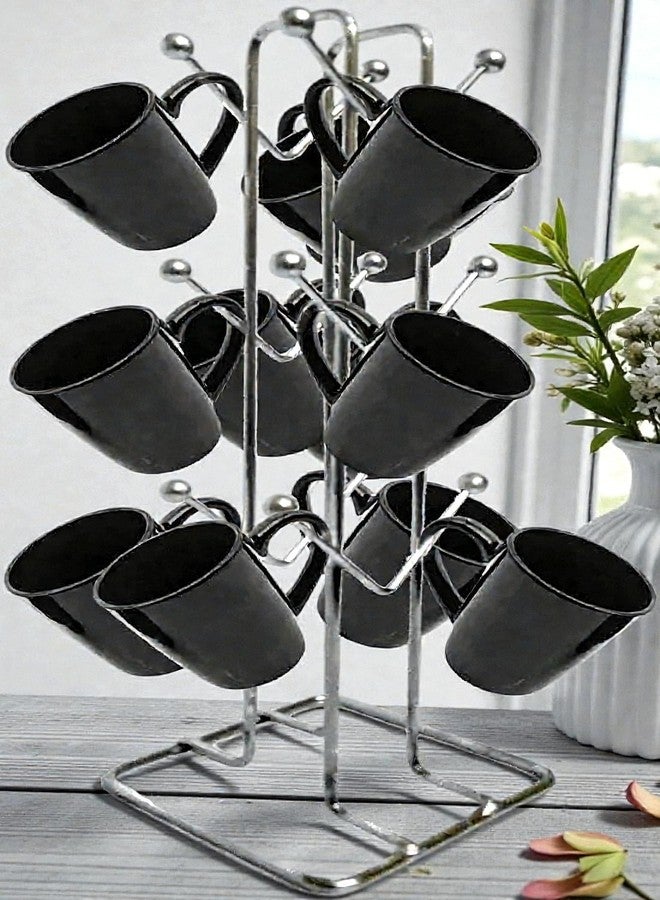 STANDIFY® V-Cup & Mug Stand_P_Stnfy Cup & Mug Holder Stainless Steel Multi-Purpose Organizer Kitchen Stand for Countertop & Sink Area. - Image 1